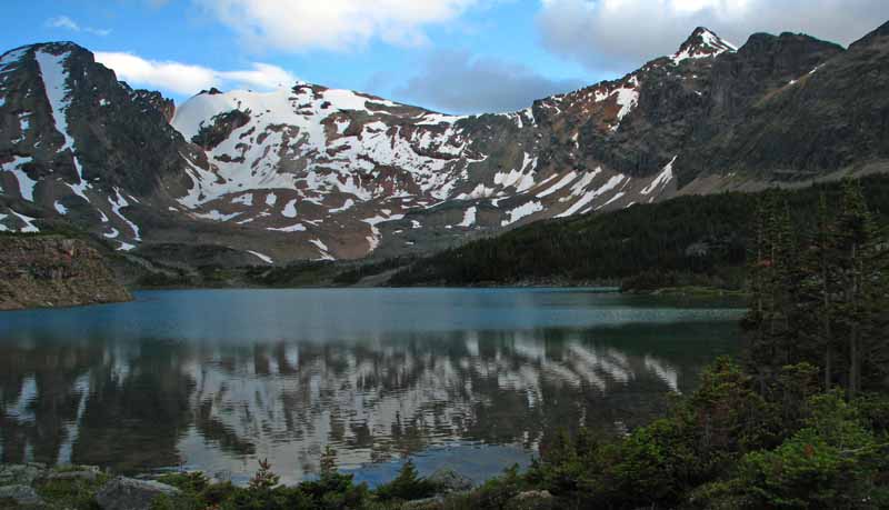 Mount Clairvaux and Frontier Peak