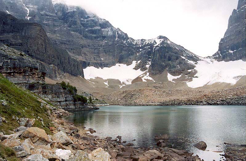 Opabin Pass and Opabin Lake