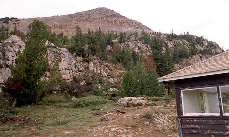 Paget Peak from Paget Lookout